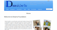 Desktop Screenshot of dreamadoption.org